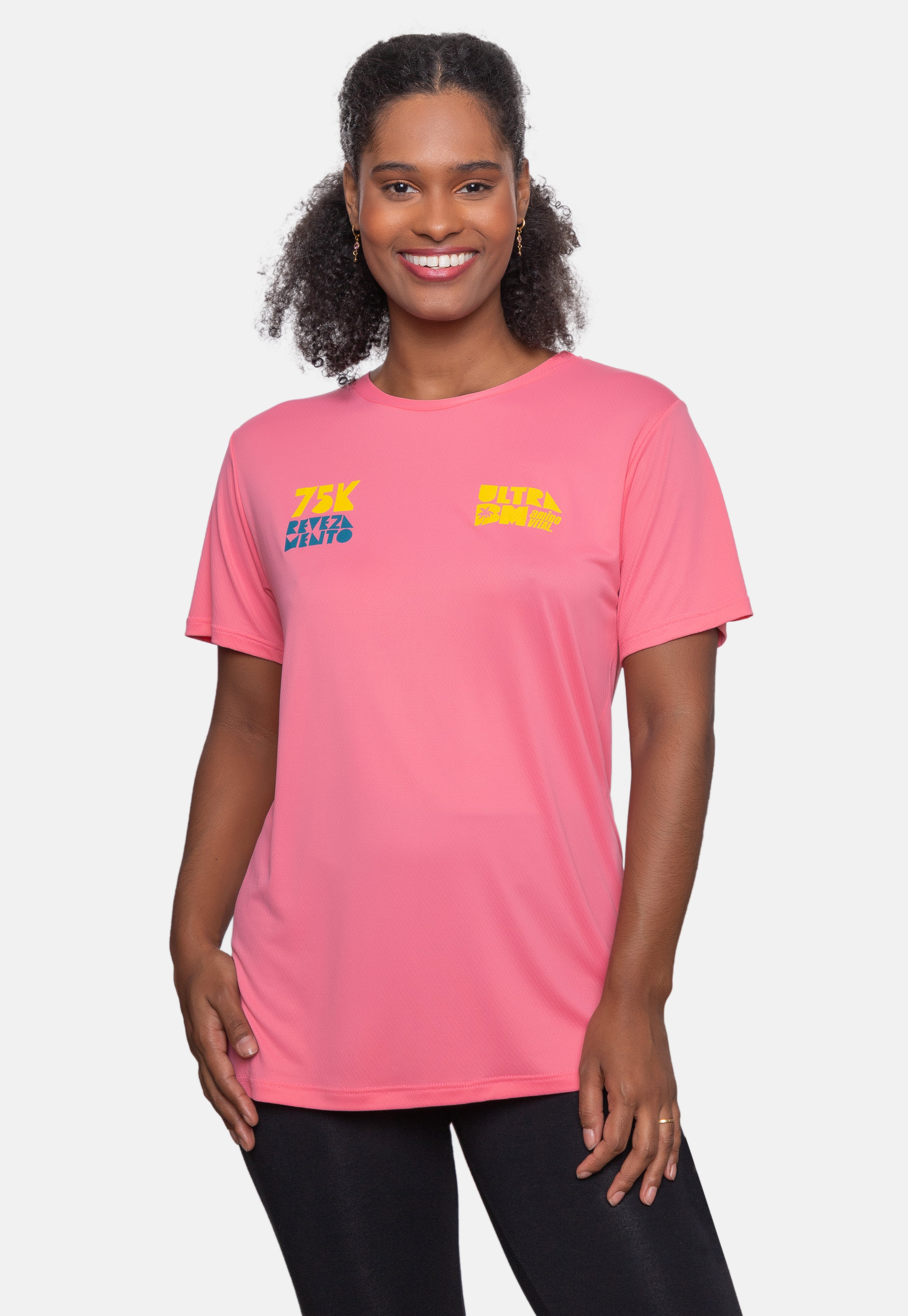 Camiseta Ultra BM 75KM 2024 Revezamento Feminina