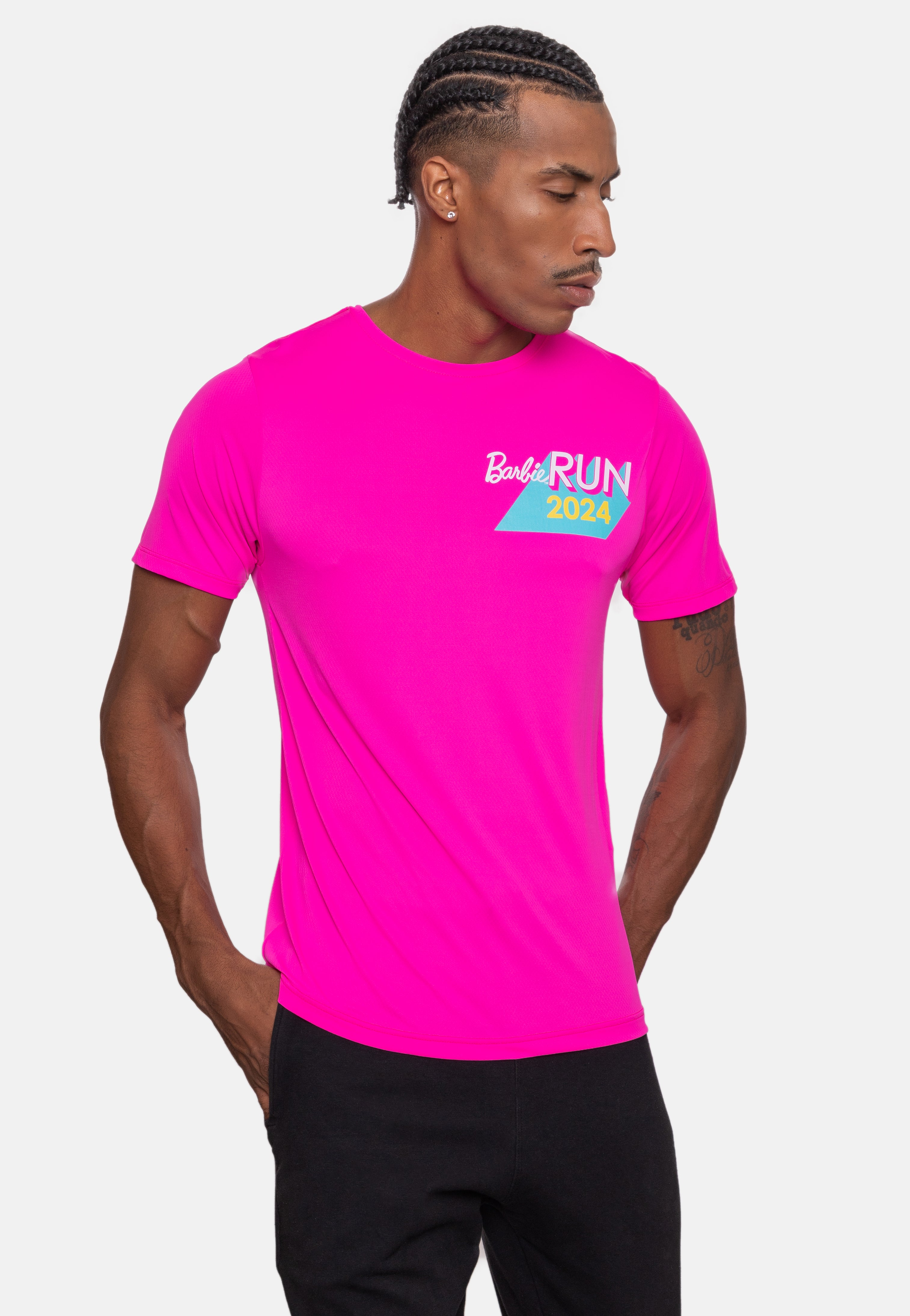 Camiseta Barbie Run 2024 Unissex