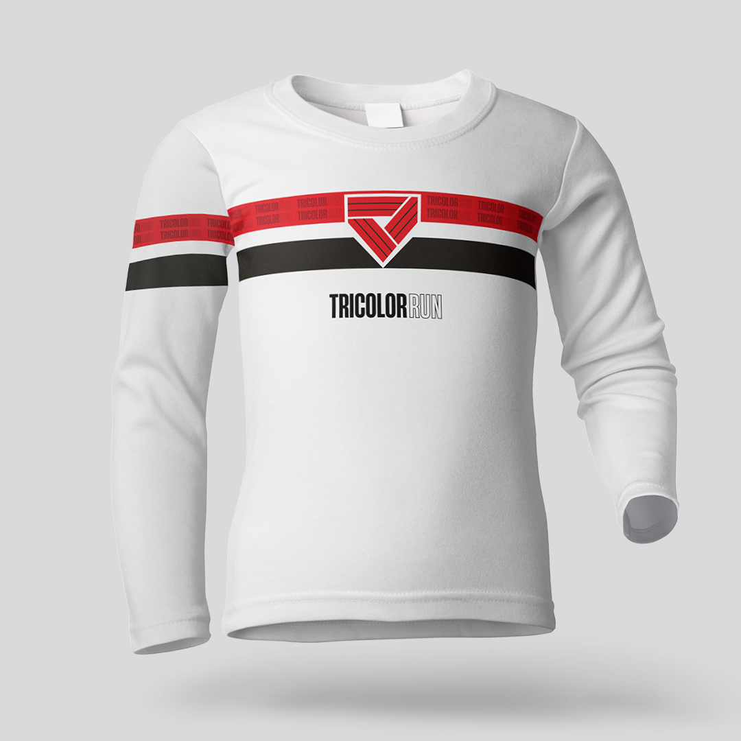 Camiseta Tricolor Run 2024 Kids - Etapa Noturna